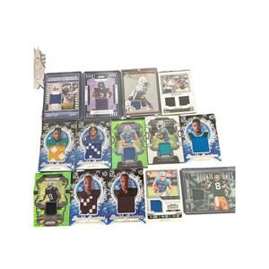 NFL Rookie Relic Lot CJ Stroud LaPorta Achane Addison 14 Card Patch Lot